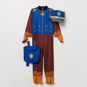 H&M Paw Patrol Chase costume, size 4-6T